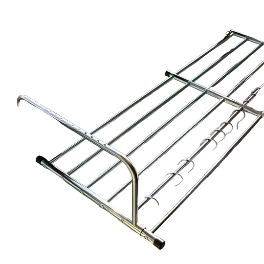 Tendedero de Ropa Escalable y Ajustable de Acero Inoxidable 50-158cm