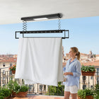 Tendedero de ropa plegable ahorrador de espacio en techo