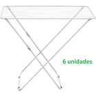 Tendedero con carga máxima de ropa