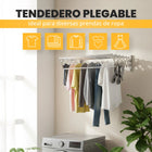 Uso versátil del tendedero RELAXTY en balcón