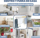 Tendedero plegado contra la pared JANDTEK