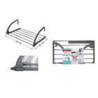 Tendedero de ropa de pared ideal para interiores y exteriores