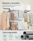 Ruedas del tendedero plegable SONGMICS