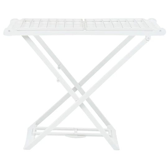 Tendedero retráctil blanco para exterior e interior