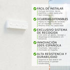Tendedero de pared fácil instalación