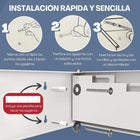 Tendedero abierto con ropa colgada JANDTEK