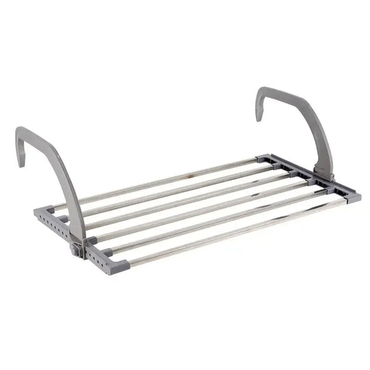 Secador de ropa retráctil con diseño plegable y resistente