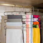 Colgador tipo S anti-deslizante para pantalones