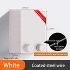 Tendedero de Ropa Retráctil Invisible de Acero Inoxidable - Colgador de Pared Sin Perforaciones