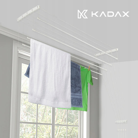 Tendedero de techo KADAX detalle barras