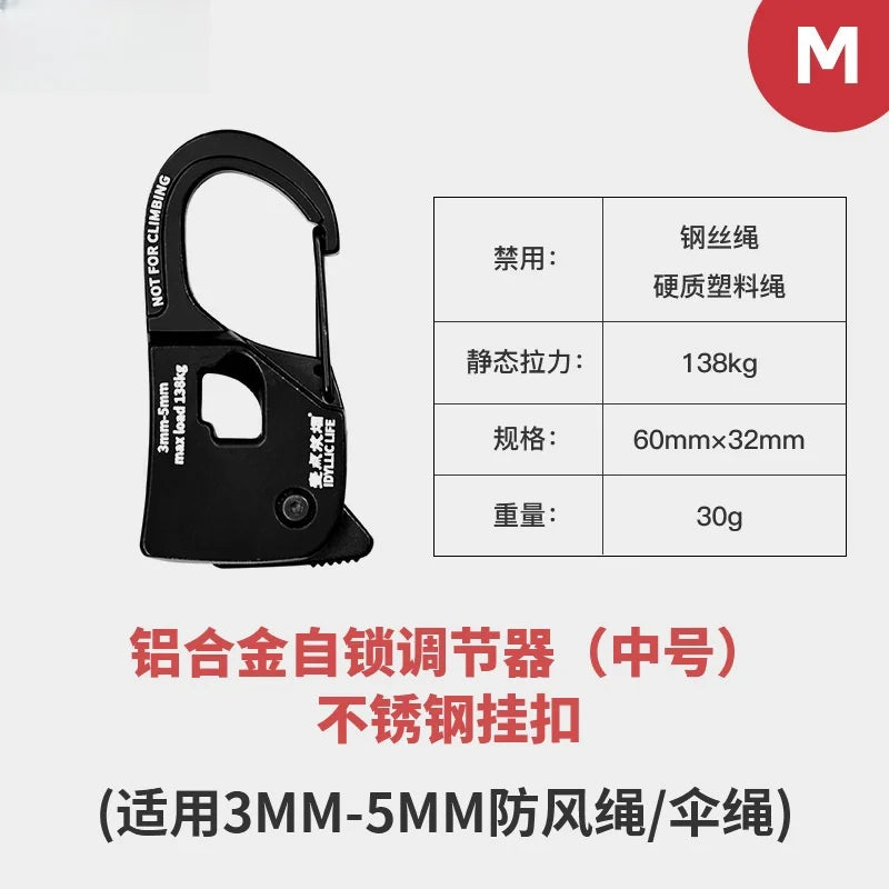 Tensor de aluminio con tapa protectora para mayor durabilidad