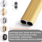 Varilla para Armario Ropero de 200-1000mm Personalizable - Barra Horizontal Engrosada para Tendedero