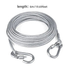 Tendedero de Ropa Portátil de Acero Inoxidable 3-15 m