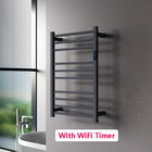 Tendedero de Ropa Eléctrico con Control de Temperatura y Tiempo, Acero Inoxidable 304, Calienta Toallas, 780x500x120mm, 110V/220V