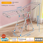 Tendedero de Ropa Plegable de Acero Inoxidable para Interior y Exterior – Balcón, Jardín y Más