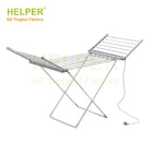 Tendedero de aluminio plegado para almacenar