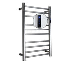 Tendedero de Ropa Eléctrico con Control de Temperatura y Tiempo, Acero Inoxidable 304, Calienta Toallas, 780x500x120mm, 110V/220V