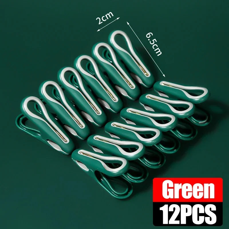 Pinzas multiusos para tendedero de ropa