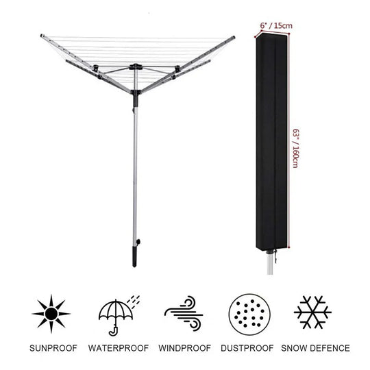 Funda impermeable para tendedero rotatorio - detalle material