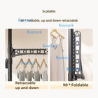 Tendedero plegable que ahorra espacio en el hogar