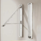 Tendedero de Ropa Plegable para Ventana y Balcón, Extensible e Invisible, Colgador de Pared Sin Taladro