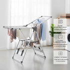 Tendedero plegable ahorro espacio almacenamiento compacto