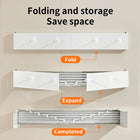 Toallero de baño plegable resistente al viento
