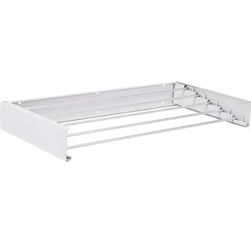 Tendedero de Ropa Plegable Invisible para Pared, Extensible para Interior, Balcón, Baño