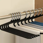 Pack de 5/10 Perchas Antideslizantes para Pantalones en Forma de Ganso, Pinzas sin Marcas, Organizador de Armario