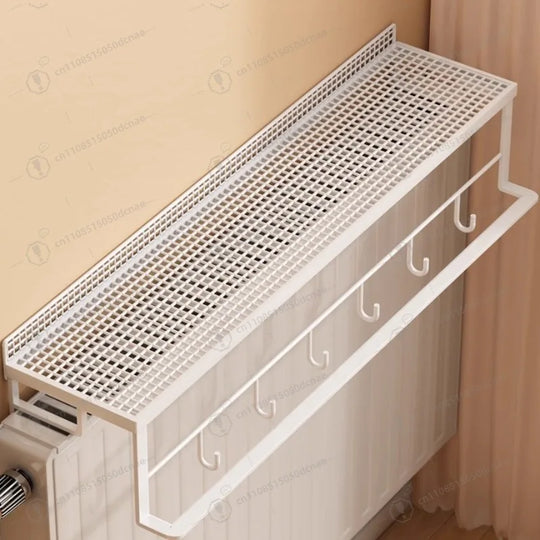 Percha para radiadores de acero inoxidable