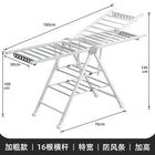 Tendedero de ropa plegable de suelo a techo para balcón, hogar, bebé y exterior