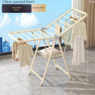 Tendedero de Ropa Plegable Multifuncional, de Piso a Techo para Balcón, Interior y Exterior