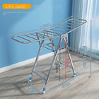 Tendedero de Ropa Plegable de Acero Inoxidable para Interior y Exterior – Balcón, Jardín y Más