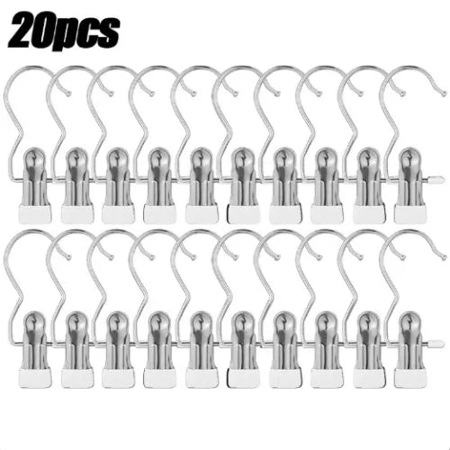 Pinzas sujetando toallas gruesas