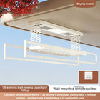 Tendedero Eléctrico Automático con Control Remoto Telescópico Plegable para Balcón y Interior