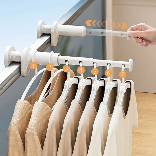 Material PET resistente del colgador de ropa