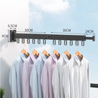 Tendedero de Ropa Retráctil de Aluminio para Interiores y Exteriores