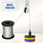 Crimps de aluminio para fijar el cable