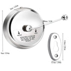 Tendedero con ropa colgada