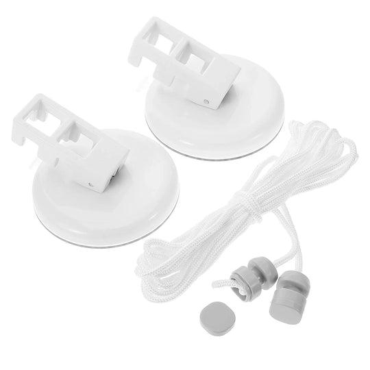 Cuerda de ropa de PVC reforzada con ventosa para interior y exterior