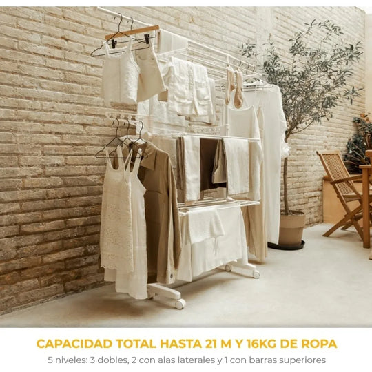 Estructura de acero resistente del tendedero plegable