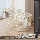 Tendedero de Ropa Plegable para Balcón, Hogar, Secado de Edredones, Ropa de Bebé, Colgador Exterior