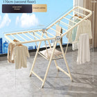 Tendedero de Ropa Plegable Multifuncional, de Piso a Techo para Balcón, Interior y Exterior