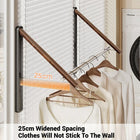Material resistente del tendedero de pared