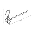 Organizador de ropa de acero inoxidable para casa