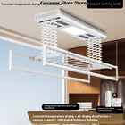 Brazos plegables extendidos para secar ropa