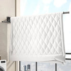 Tendedero de pared plegable ahorrador de espacio