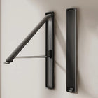 Tendedero de Ropa Plegable para Ventana y Balcón, Extensible e Invisible, Colgador de Pared Sin Taladro