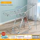 Tendedero de Ropa Plegable de Acero Inoxidable para Interior y Exterior – Balcón, Jardín y Más