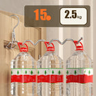 Colgador de ropa plegable con detalle de material resistente
